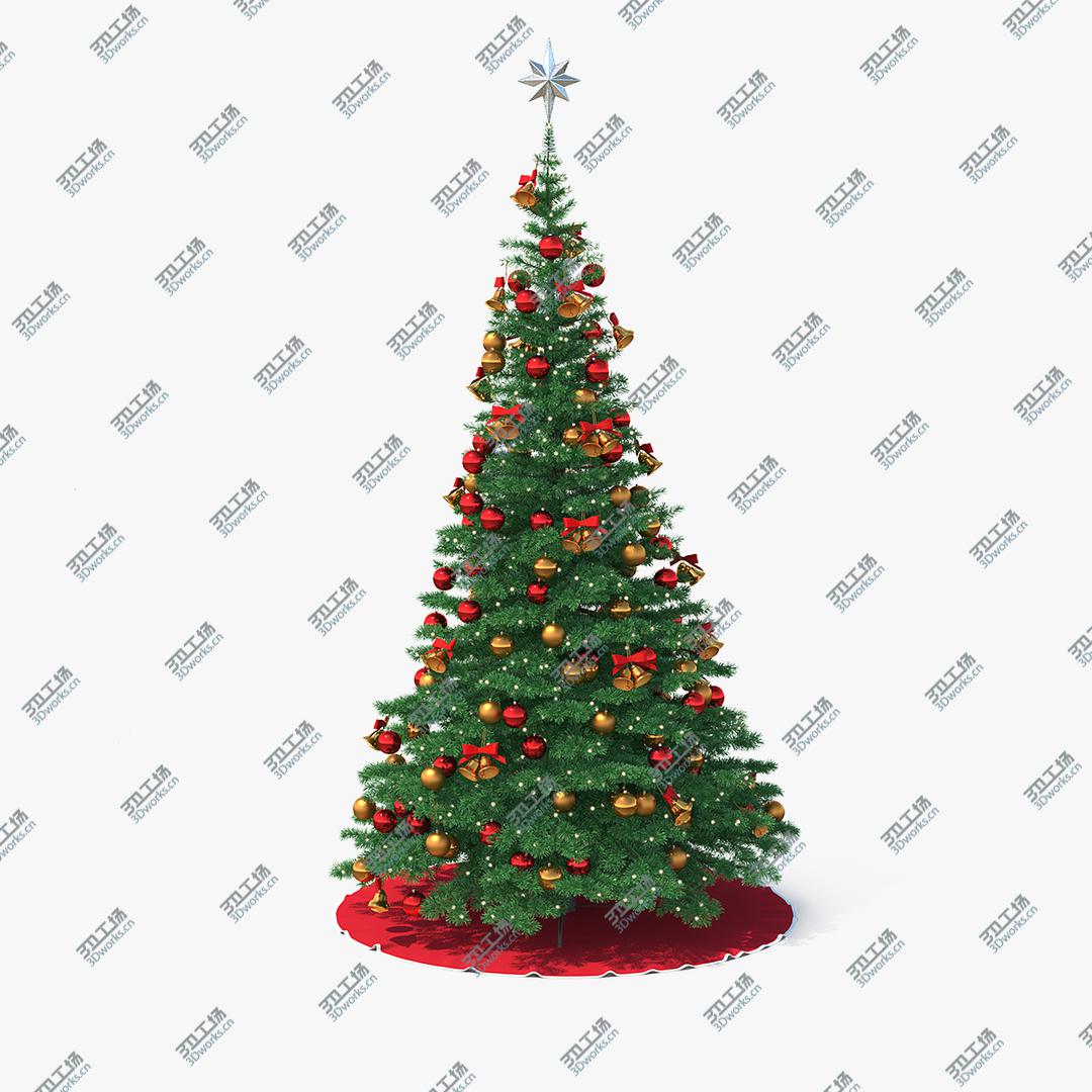 images/goods_img/2021040233/Christmas Tree with Silver Star Topper 3D model/1.jpg